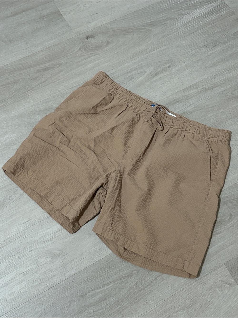 Old Navy Seersucker Jogger Shorts XL - Khaki